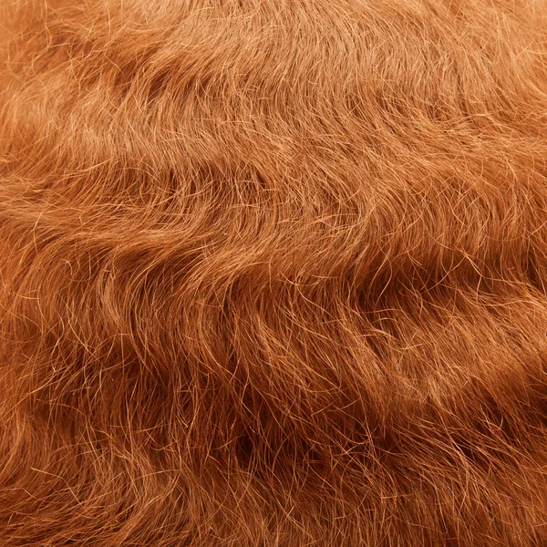 Здоровые рыжие волосы — стоковое фото