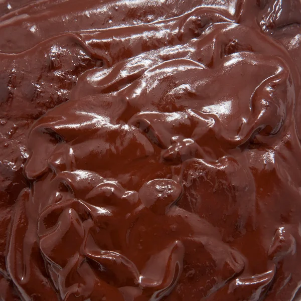 液体黑巧克力 — 图库照片