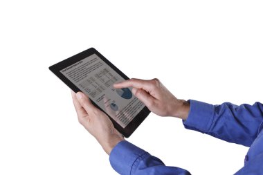 iPad met oude ijzer