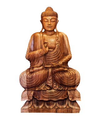 Buddhist statue clipart