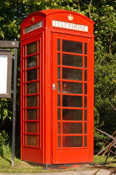 stock image British Red telephone booth