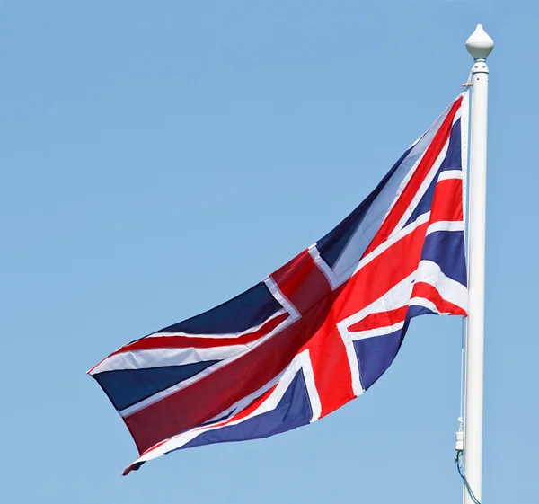 英国国旗与文本区域 — 图库照片