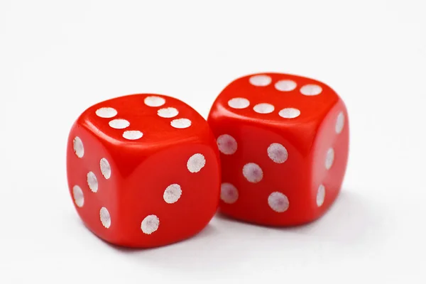 Double six dice — Stock Photo, Image