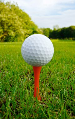 Golf ball clipart