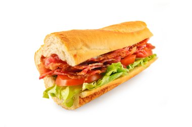 BLT Sandwich Baguette clipart