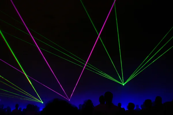 Jogos a laser Fotografias De Stock Royalty-Free