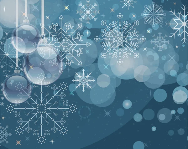 Carte de vœux hiver — Image vectorielle