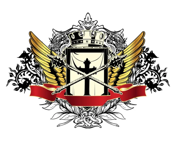 Emblema Vintage — Vector de stock