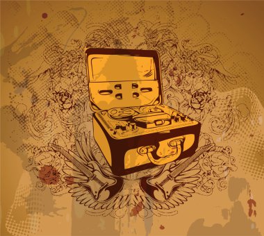 Vintage konser afişi