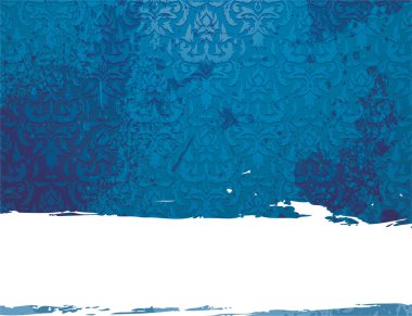 Grunge damask arka plan