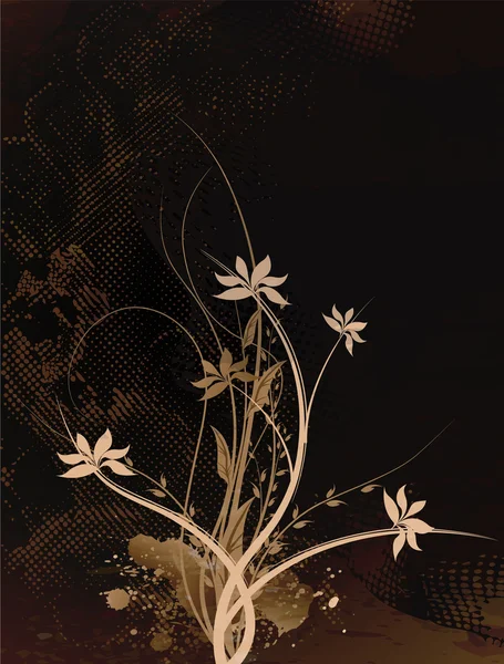 花被片の背景 — ストックベクタ