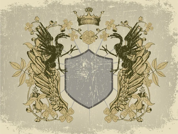Emblema vintage — Vettoriale Stock