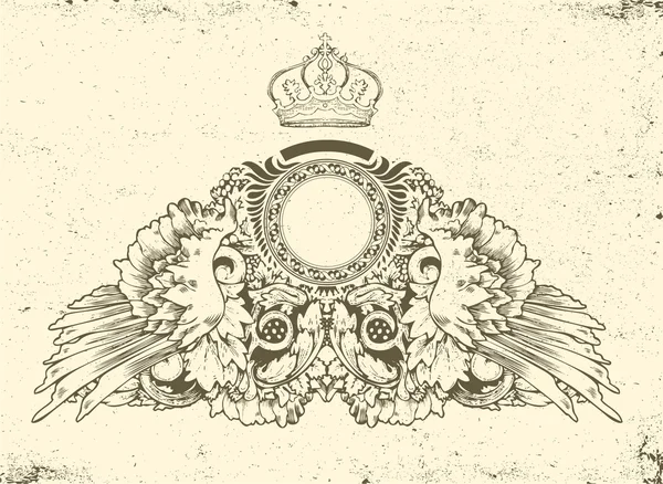 Emblema Vintage — Archivo Imágenes Vectoriales