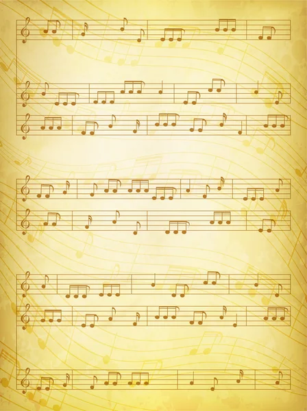 Винтажный музыкальный фон — стоковый вектор