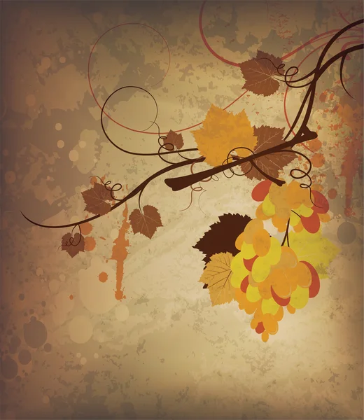 Herbst Grunge Hintergrund — Stockvektor
