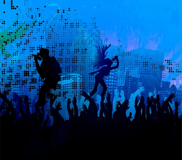 Affiche de concert — Image vectorielle