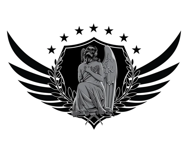 Emblema vintage — Vettoriale Stock