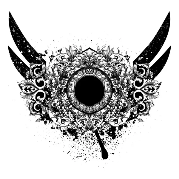 Emblème vintage Grunge — Image vectorielle