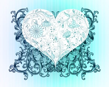 Valentine background clipart