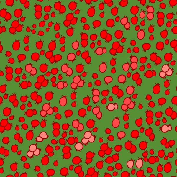 Berry mönster — Stock vektor