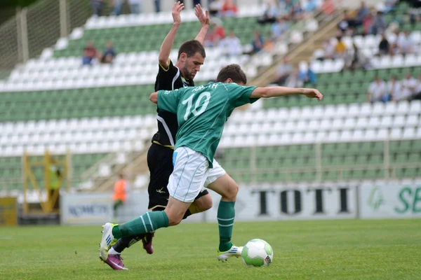 Kaposvar - szombathely soccer Spel — Stockfoto