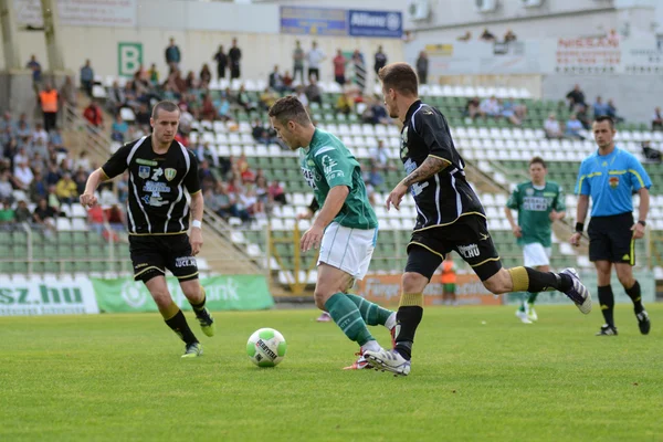 Jönköpings Södra - szombathely fotbollsmatch — Stockfoto