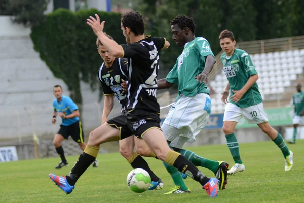 Kaposvar - Szombathely juego de fútbol — Foto de Stock