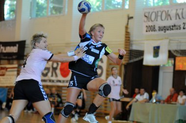 Siofok - Hypo NO handball game clipart