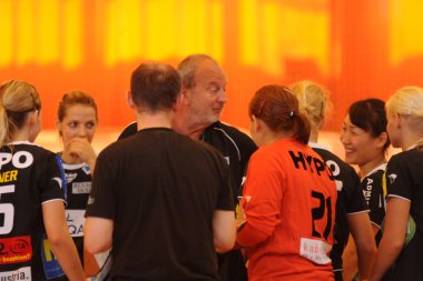 Siofok - Hypo NO handball game clipart