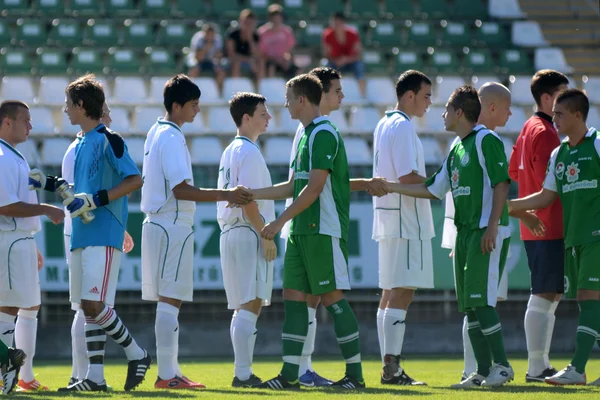 Kaposvar - Paks under 19 soccer game — Stock Photo, Image