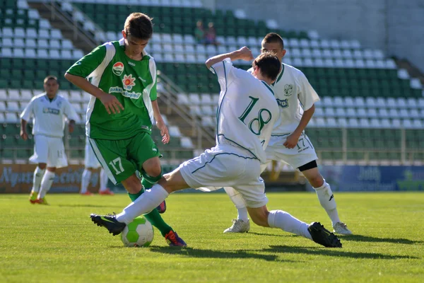 Kaposvar - Paks under 19 soccer game — Stock Photo, Image