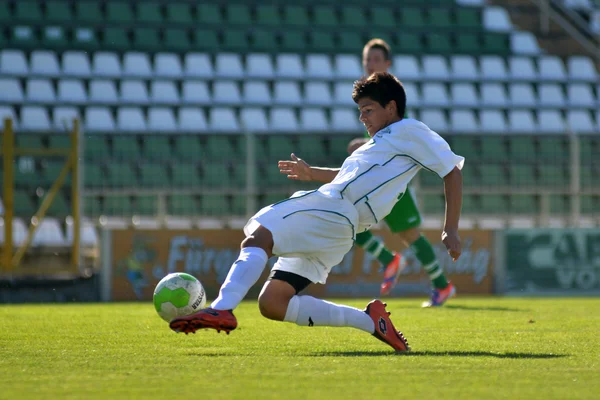Kaposvar - Paks under 19 gioco di calcio — Foto Stock