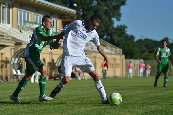 Kaposvar - Paks sob 19 jogo de futebol — Fotografia de Stock