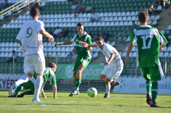 Kaposvar - Paks moins de 19 match de football — Photo
