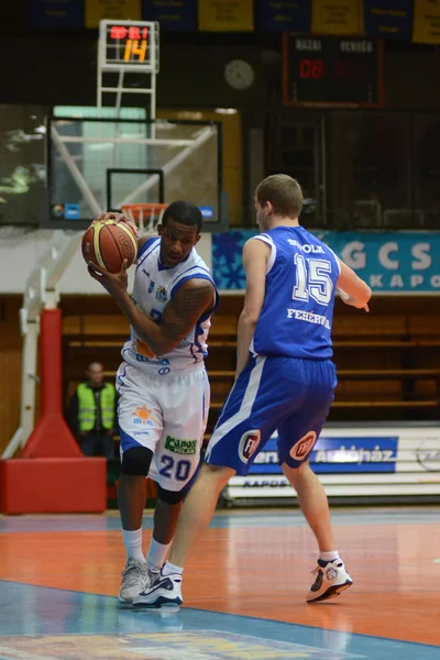 Kaposvar - Fehervar basketball game — Stock Photo, Image