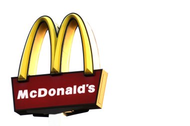 McDonalds sign clipart