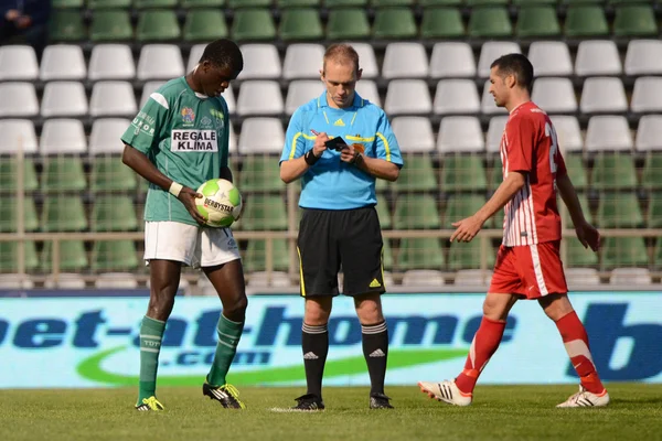 stock image Kaposvar - Diosgyor soccer game