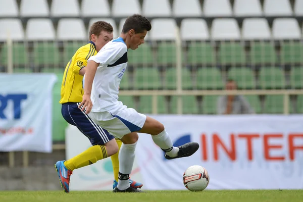 Brescia Academy (ITA) - SYFA West Region under 17 soccer game — Stock Photo, Image