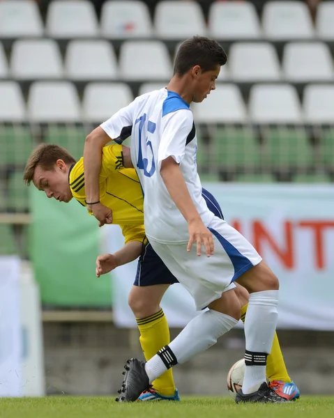 Brescia Akademii (Ita) - Region Zachodni Syfa pod 17 mecz piłki nożnej — Zdjęcie stockowe