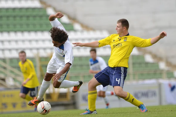 Brescia Academy (ITA) - SYFA West Region under 17 soccer game — Stock Photo, Image