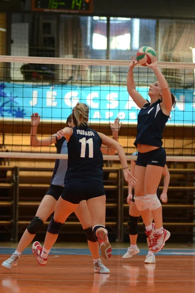 Kaposvar - palota volleybal spel — Stockfoto