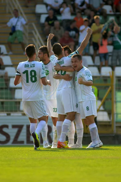 Kaposvar - Debrecen partido de fútbol —  Fotos de Stock