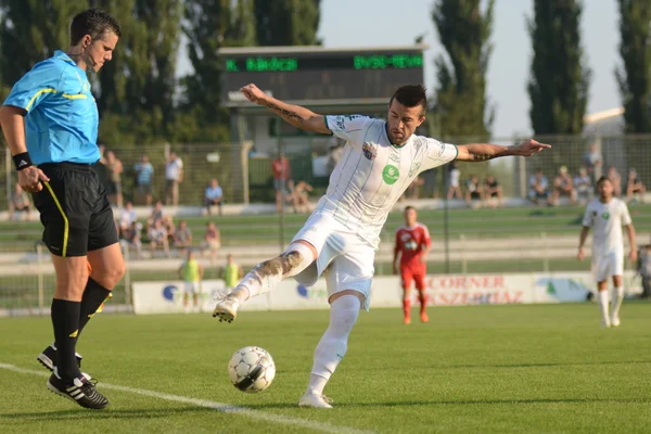 Kaposvar - Debrecen partido de fútbol — Foto de Stock