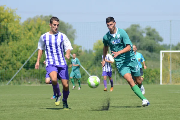 Kaposvar - Ujpest U18 Fußballspiel — Stockfoto