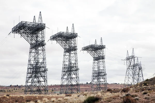 Torres de energia — Fotografia de Stock