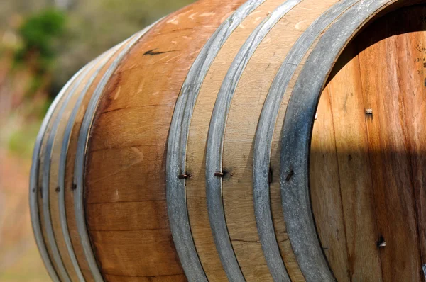 Wine Barrel Close Up — Stock Photo, Image