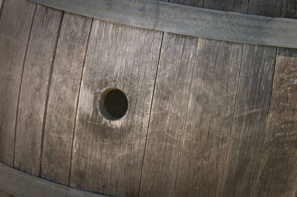 Macro Close Up of Wine Barrel Stock Picture