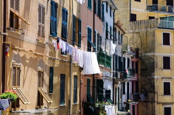 Prédio em Cinque Terre Itália — Fotografia de Stock