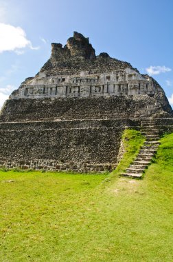 Mayan Ruin - Xunantunich in Belize clipart