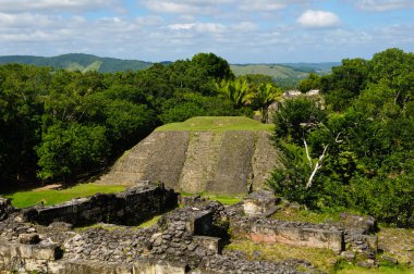 Xunantunich Belize Maya Tapınağı